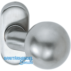 FSB Trknopf 07 0846 - auf Ros.,  50 mm gekrpft fest vernietet, Edelstahl