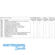 HAWA Multifold 30 Beschlgegrt., 2 Flgeln, Falttr auen