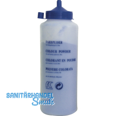 KAUFMANN Farbkreide blau in Pulverform 360 Gramm in Flasche