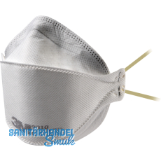 3M Feinstaubmaske 9310+ Filterklasse P1 ohne Ausatemventil Gummiband gelb 3M Feinstaubmaske 9310+ Filterklasse P1 ohne Ausatemventil Gummiband gelb