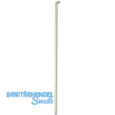 Einlegstange mit Haken, VK 6 mm, 600 mm, Stahl verzinkt