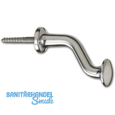 Fensterschutzkopf zum Einschrauben, 60 mm, Aluminium poliert