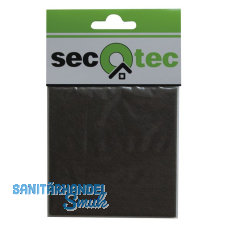 SECOTEC Filzgleiter selbstklebend zum Zuschneiden braun 200X100 mm SB-2
