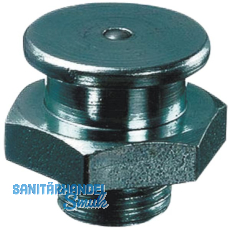 Flachkopf-Schmiernippel M1 Gewinde Größe R1/4\