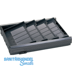 HETTICH SYSTEMA TOP 2000 Formularablage, Fcheranzahl 11, Kunststoff Alu-Finish