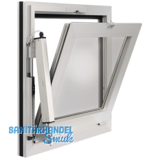 GEZE RWA 100 NT mit E250/ Hub 300 mm, Aluminium wei RAL 9016