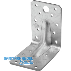 GH Winkelverbinder 65/ 90S mit Steg - Stahl feuerverzinkt GH Winkelverbinder 65/ 90S mit Steg - Stahl feuerverzinkt