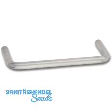 Garderobenhngebgel Nora U-Form, Lochabstand 180 mm, Breite 192, Edelstahl geb.