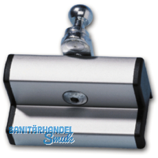 Flgelbock GEZE OL 90 N, Rechteck, Aluminium silber eloxiert