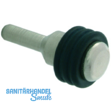 Glasbodentrger Petra zum Stecken, Bohr  5 mm, vernickelt, VPE 100 ST