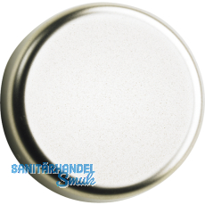 HETTICH Glastr-Zierkappe rund, Kunstsoff matt vernickelt, 70712