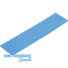 GLUSKE BKV Gitterklotz 100 x 28 x 2 aus Kunststoff blau (Verglasungsklotz)