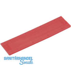 GLUSKE BKV Gitterklotz 100 x 24 x 3 aus Kunststoff rot (Verglasungsklotz)