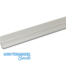 Griffleiste Alhena Lnge 2500 mm, ablngbar, Aluminium Edelstahl Effekt