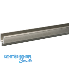 Griffleiste Wall Up Länge 2000 mm, ablängbar, Aluminium Edelstahl Effekt Griffleiste Wall Up Länge 2000 mm, ablängbar, Aluminium Edelstahl Effekt