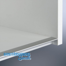 Griffleiste Amros Lnge 5000 mm, ablngbar, Aluminium Edelstahl Effekt