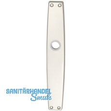 GRUNDMANN Knopflangschild WG 1000 FAVORIT, PZ88, Aluminium poliert