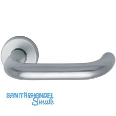 GRUNDMANN Drckerlochteil GEOS - 1754/D6K/FH auf Ros.n, f. VK 9 mm, silber elox