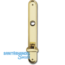 GRUNDMANN LS ELEGANT, WC90 mm m. Drehknopf, Messing poliert