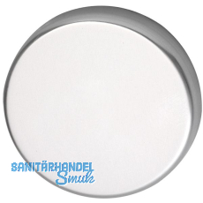 GRUNDMANN WC-Rosette  50 mm, m. Anschraubtrger\"U\" u. Drehknopf, silber elox.