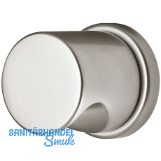 GRUNDMANN Trknopf Zylinderform - auf Ros. fest u.2 Anstzen M4 ?A?, Edst. matt