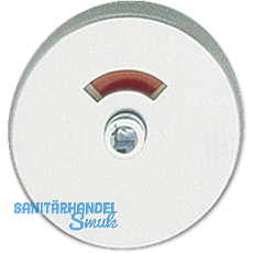 GRUNDMANN Schlsselrosette BBWG mAnschraubtrger \"T\",  50, H:8mm,silber eloxD6