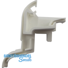 Endkappe zu Drau 25/24F und VILS, links, Kunststoff grau