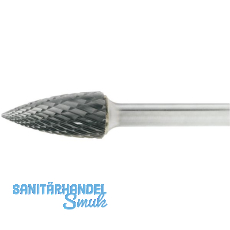 LUKAS HM-Frsstift Form G Spitzbogen Kopf  6 mm Lnge 18 mm Zahnung 7