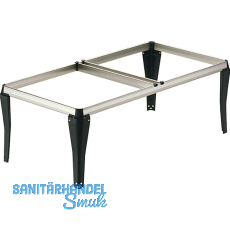 HETTICH SYSTEMA TOP 2000 Hngerahmen, EB 392 mm, ET 530 mm, schwarz