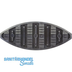 LAMELLO Haftlamellen- K 20, 60 x 24 mm, Strke 4.5, Kunststoff schwarz