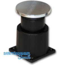 Haftmagnet-Gegenplatte, Gr. 05, m. Federung, Platte 75 x 75 mm, Stahl verzinkt Haftmagnet-Gegenplatte, Gr. 05, m. Federung, Platte 75 x 75 mm, Stahl verzinkt