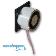 Haftmagnet mit Befestigungsplatte u. freien Drahtenden, Gr. 05, Stahl verzinkt Haftmagnet mit Befestigungsplatte u. freien Drahtenden, Gr. 05, Stahl verzinkt