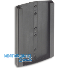 Kleiderlift-Halterung für Junior 10 kg, 1 Garnitur = 2 Stk., Kunststoff schwarz Kleiderlift-Halterung für Junior 10 kg, 1 Garnitur = 2 Stk., Kunststoff schwarz