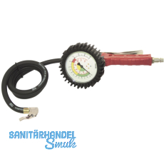 Hand Reifenfüller 60 GE mit Zwillingsstecker u. Präzisionsmanometer 0 - 10 bar Hand Reifenfüller 60 GE mit Zwillingsstecker u. Präzisionsmanometer 0 - 10 bar