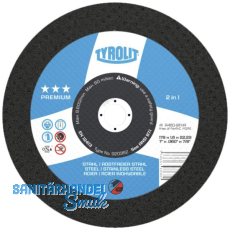 TYROLIT Trennscheibe gekrpft Premium*** 230 x 3.0 mm 2in1 Form 42