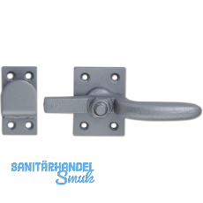 Hebelverschluss einseitig m. Schlieklobe, Temperguss silberfrbig