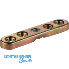 Anschraubflansche HELM 193, Stahl gelb passiviert