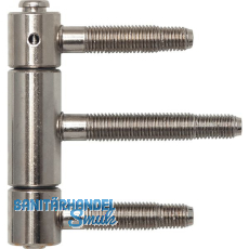 Herkula-Band 3-teilig, m. Aushängesicherung, ø 22 mm, Stahl vernickelt Herkula-Band 3-teilig, m. Aushängesicherung, ø 22 mm, Stahl vernickelt