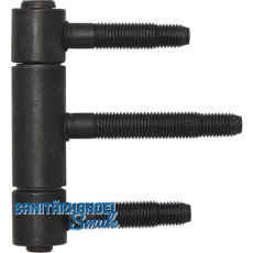 Herkula-Band 3-teilig, m. Aushngesicherung,  20 mm, Stahl schwarz brniert