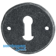 HRTNAGL Schlsselrosette rund BB- FULP u. Imst, 53, verz.schwarz passiv.