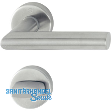 HOPPE Drckergt. AMSTERDAM - auf Ros. BB, 37 - 47, Edelstahl matt