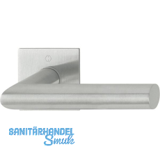 HOPPE Drcker AMSTERDAM auf eckiger Drckerrosette, TS35-45, Edelstahl