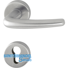 HOPPE Drcker DENVER auf Drckerrosette PZ, Edelstahl