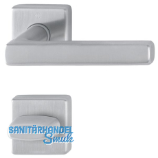 HOPPE Drckergt. DALLAS - auf Ros. WC, TS37 - 42, Edelstahl matt