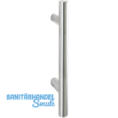 HOPPE Stangengriff E5012 - 600mm, Lochabstand 500mm, D 30mm, Edst. matt