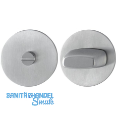 HOPPE Zylinderrosette flach mit Sttznocken rund PZ, Edelstahl