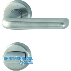 HOPPE Drckergt. HELSINGBORG - auf Ros. PZ, TS37 - 42, Edelstahl matt