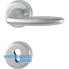 HOPPE Drckergt. ROISSY - auf Ros. PZ, TS 39-47, Mess. satiniert/verchromt matt