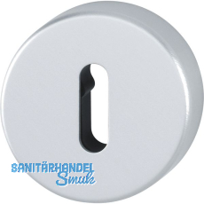 HOPPE Schlsselrosette BB,  53, Hhe 9, silber elox