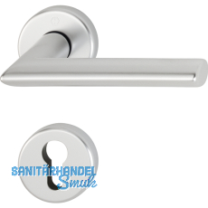 HOPPE Drckergt. STOCKHOLM - auf Ros. PZ, 37 - 47, silber eloxiert